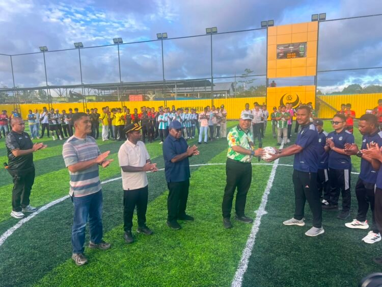 Kapolda Papua Tengah Resmi Buka Mini Soccer Cup IV di Timika, Dorong Lahirnya Pesepak Bola Profesional