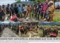 Program Padat Karya Distrik Jila Bangun Jalan Tailing 100 Meter, Tingginya Biaya Logistik Jadi Kendala