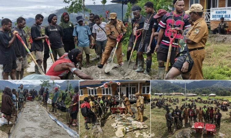 Program Padat Karya Jila Libatkan Warga 10 Kampung, Tingginya Biaya Logistik Jadi Kendala