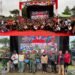 Sukses Gelar Nobar Kebangsaan Final Piala Dunia, Warga Timika Sampaikan Terima Kasih kepada Yonif 754/ENK