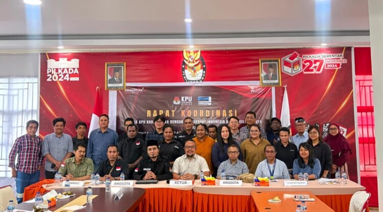 KPU Mimika Bahas Pemutakhiran Daftar Pemilih di Lokasi Khusus PT Freeport, Sepakati 10 Poin Penting