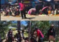 Bagi Sembako ke Masyarakat, Kepala Suku Abelom Kogoya Ajak Warga Jauhi OPM