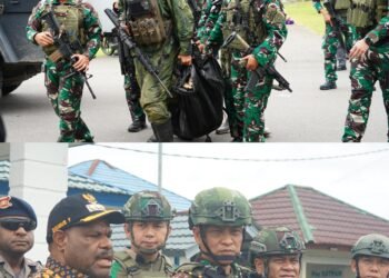 Pangkoops TNI Habema Pimpin Langsung Evakuasi Pasutri OAP Korban Pembunuhan OPM di Yahukimo