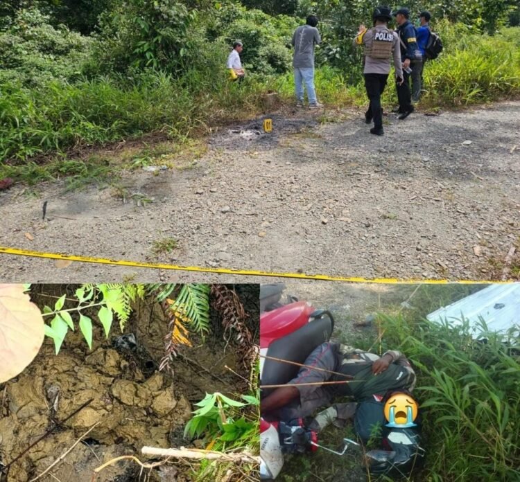 Polres Mimika Olah TKP Korban Tewas Dipanah di Kwamki Narama, Jasad Diduga Dikubur Pelaku
