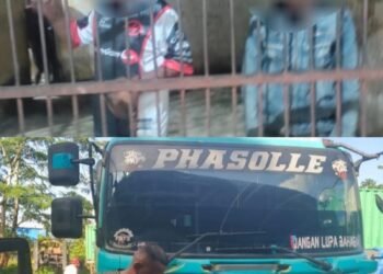 Satlantas Polres Mimika Tangkap Dua Sopir Trailer Pelaku Kecelakaan Maut di SP 9