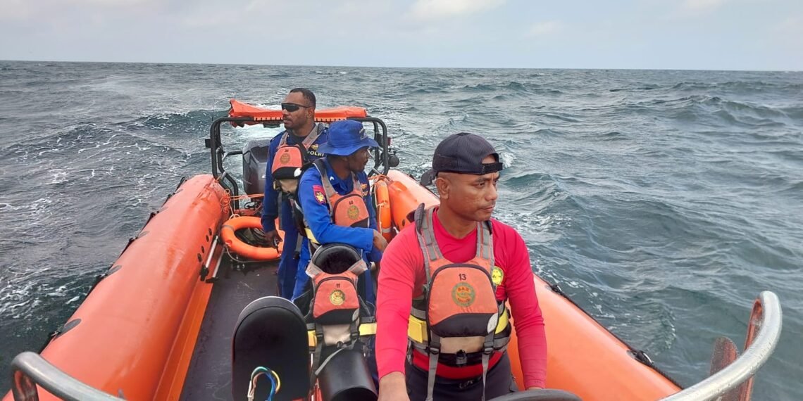 Long Boat Pemancing Hilang Kontak di Perairan Tanjung Bicari, Tim SAR Gabungan Lakukan Pencarian