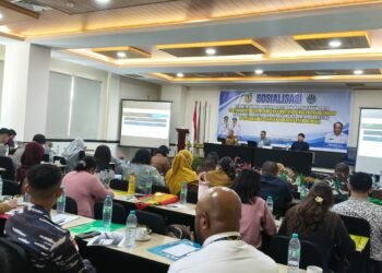 Cegah Pencemaran Lingkungan, DLH Mimika Sosialisasikan Pengelolaan Limbah B3 bagi Fasilitas Kesehatan