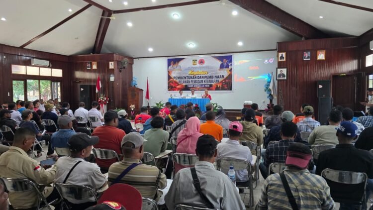 BPBD Mimika Bentuk 150 Relawan Kebakaran untuk Percepat Penanganan Bencana