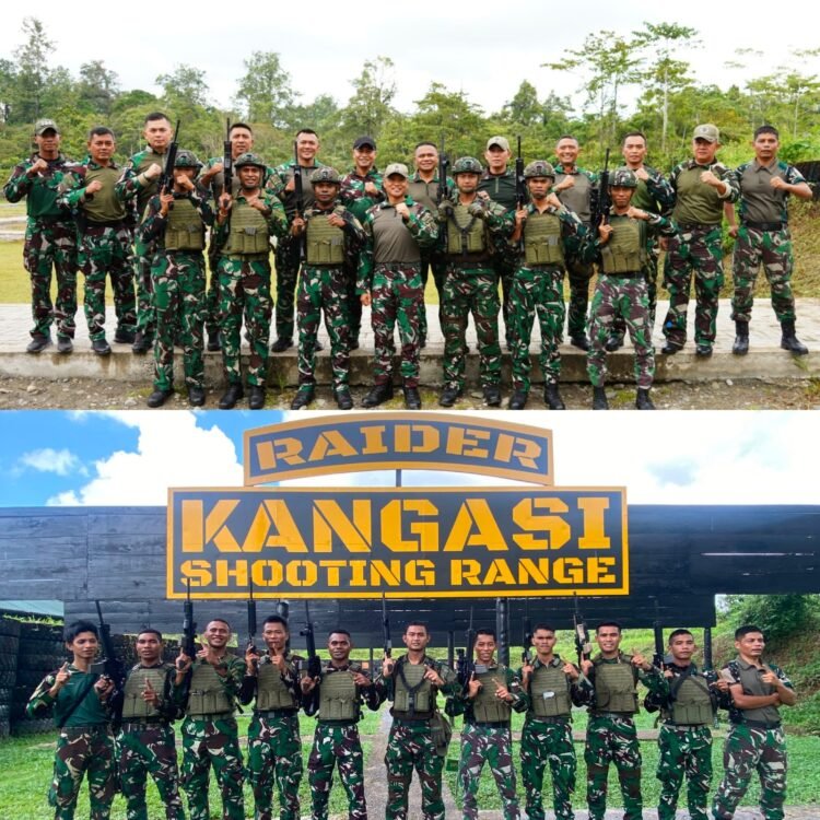 Yonif 754/ENK Juara I Lomba Menembak Pangkoops TNI Habema Cup, Tunjukkan Ketangguhan Prajurit di Medan Tembak