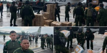 Koops TNI Habema Kirim Bantuan Kemanusiaan ke Tiga Distrik di Puncak Jaya