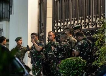 Rumah Jampidsus Febrie Adriansyah Dijaga Puluhan Prajurit TNI, Belum Ada Penjelasan Resmi