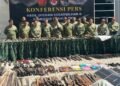 Kogabwilhan III Sita 47 Senjata Api dan Hampir 3.000 Batang Ganja, Jalur Suplai OPM Jadi Sorotan