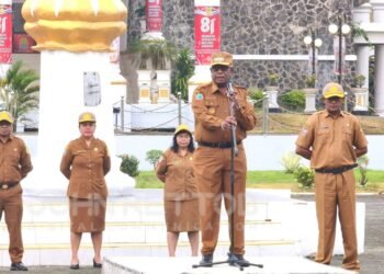 Bupati Rettob Pastikan Jila Aman, Empat Ton Bahan Makanan Telah Disalurkan