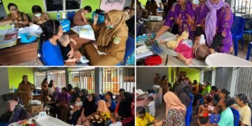Dinkes Mimika Genjot Kampanye GERMAS dan PHBS, Partisipasi Warga di Posyandu Capai 85 Persen