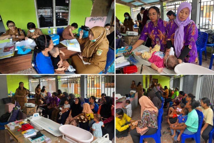 Dinkes Mimika Genjot Kampanye GERMAS dan PHBS, Partisipasi Warga di Posyandu Capai 85 Persen
