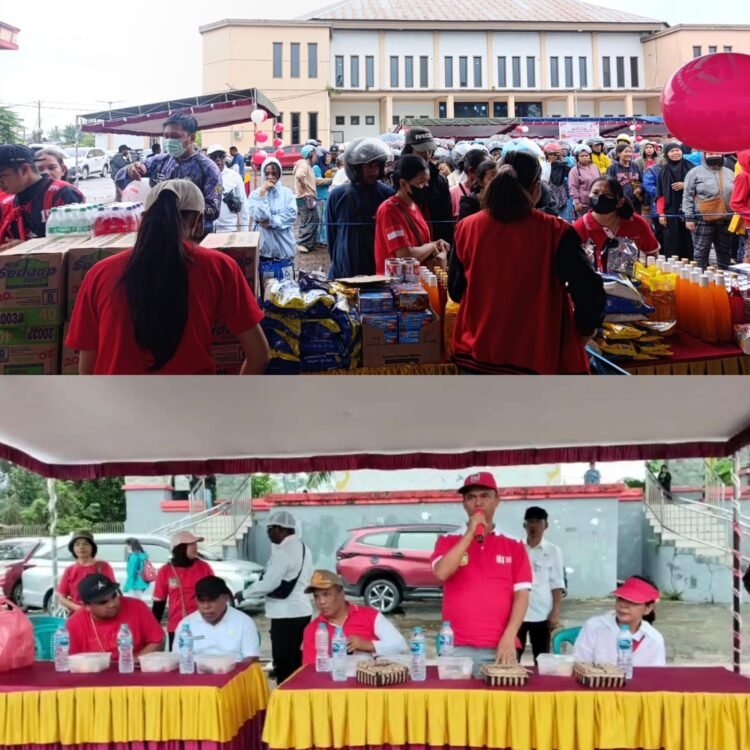Jelang HUT RI ke-81, Pemkab Mimika Gelar Gerakan Pangan Murah, Jaga Stabilitas Harga dan Daya Beli Masyarakat