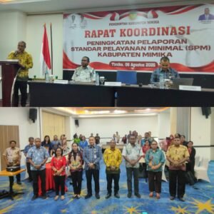 Pemkab Mimika Perkuat Pelayanan Dasar, Targetkan Penerapan SPM Semakin Optimal