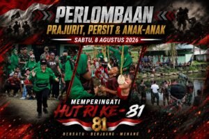Meriahkan HUT RI ke-81, Yonif 754/ENK Gelar Beragam Lomba, Perkuat Jiwa Korsa dan Nasionalisme