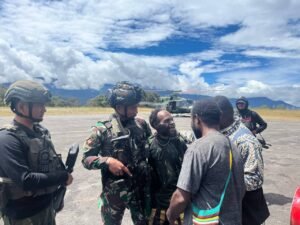 Bukan Sekadar Menjaga Keamanan, Koops TNI Habema Hadir Membawa Harapan bagi Warga di Tengah Konflik Ugimba