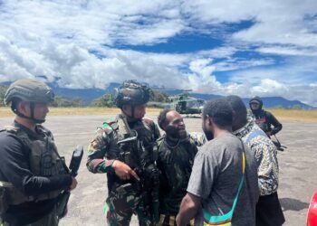 Bukan Sekadar Menjaga Keamanan, Koops TNI Habema Hadir Membawa Harapan bagi Warga di Tengah Konflik Ugimba