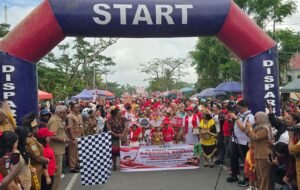 Karnaval Budaya Pelajar Meriahkan HUT RI ke-81 di Mimika, 130 Peserta Tampil dengan Kreasi Budaya