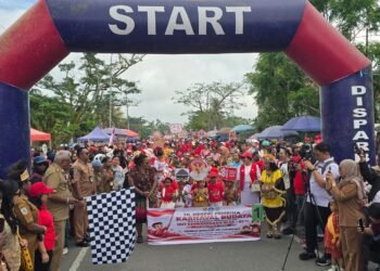 Karnaval Budaya Pelajar Meriahkan HUT RI ke-81 di Mimika, 130 Peserta Tampil dengan Kreasi Budaya