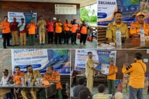 BPBD Mimika Perkuat Sistem Informasi Kebencanaan di Kampung Ipaya