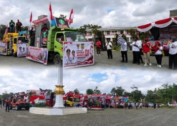 Karnaval Budaya Tingkat Umum Meriahkan HUT RI ke-81 di Mimika, 30 Peserta Ikut Ambil Bagian