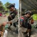 Patroli Dialogis Satgas Damai Cartenz Hadir di Tengah Aktivitas Warga Nabire