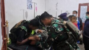 HUT ke-81 RI Ternodai, Kontak Tembak Dengan OPM di Jila. Satu Prajurit TNI Gugur, Dua Terluka