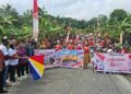 Meriahkan HUT Emas Mapurujaya, Labema Gelar Karnaval Nusantara dan Profesi, Diikuti Ribuan Peserta