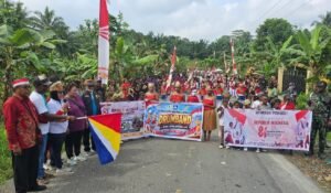 Meriahkan HUT Emas Mapurujaya, Labema Gelar Karnaval Nusantara dan Profesi, Diikuti Ribuan Peserta