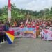 Meriahkan HUT Emas Mapurujaya, Labema Gelar Karnaval Nusantara dan Profesi, Diikuti Ribuan Peserta
