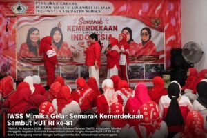 Semarak HUT RI ke-81, IWSS Mimika Gelar Lomba Antarbidang untuk Perkuat Kebersamaan