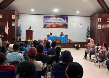 BPBD Mimika Latih 180 Warga Jadi Keluarga Tanggap Kebakaran