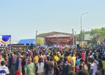 Ribuan Warga Hadiri Pesta Rakyat HUT Emas ke-50 Mapurujaya