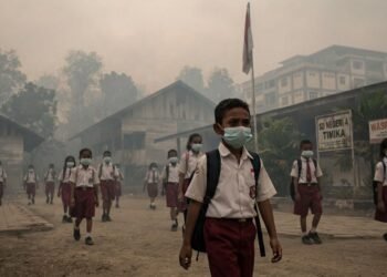 Kabut Asap Meningkat, ISPA Jadi Perhatian. Dinkes Mimika Imbau Warga Gunakan Masker di Luar Rumah