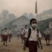 Kabut Asap Meningkat, ISPA Jadi Perhatian. Dinkes Mimika Imbau Warga Gunakan Masker di Luar Rumah