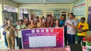 PERDHAKI dan SSR St. Stefanus Sempan Deklarasikan Mawokauw Jaya Bebas Malaria