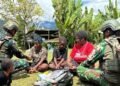 Puskesmas Jila Lumpuh, Tim Medis Satgas Yonif 133/YS Jadi Tumpuan Warga