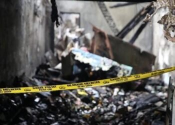 Kebakaran Dini Hari di Timika, Rumah Milik Yehuda Edowai Ludes Terbakar