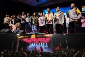 Konser Amal Mimika for NTT, Kapolres Ajak Warga Timika Berbagi Kasih