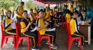 Polres Mimika Gandeng Puskesmas Karang Senang Gelar Medical Check-Up bagi Personel