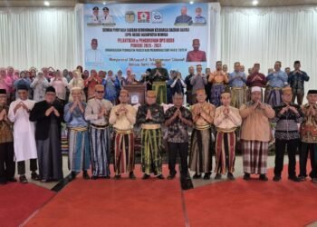 Pengurus KKDB Mimika 2026–2031 Dilantik, Pemkab: Jadilah Perekat di Tengah Keberagaman