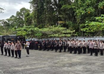 Pasca Dua Siswa Magang Tewas di SP-3, 200 Aparat Siaga Amankan Rencana Demo di DPRK Mimika