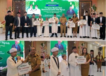 Pemkab Mimika Apresiasi Peserta Lomba Azan, Para Juara Terima Hadiah Jutaan Rupiah