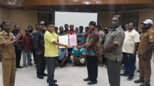 Perda Saham 10 Persen Freeport Diserahkan, FPHS Tsingwarop Janji Kawal hingga Beralih ke Papua