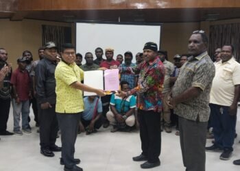 Perda Saham 10 Persen Freeport Diserahkan, FPHS Tsingwarop Janji Kawal hingga Beralih ke Papua