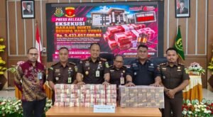 Kejari Mimika Eksekusi Rp5,43 Miliar Uang Pengganti Kasus Korupsi Aerosport