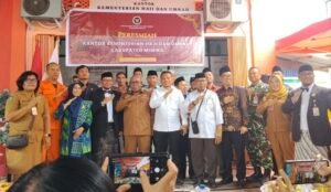 Wabup Mimika Resmikan Kantor Kementerian Haji dan Umrah, Dorong Pelayanan Transparan bagi Jemaah